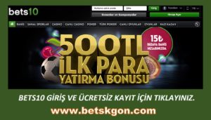 BETS10 GİRİŞ- GÜNCEL- ADRESİ- YAP- MOBİL-2018