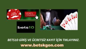 BETS10- BETSSON- TÜRK POKERİ- NASIL OYNANIR- OYNA