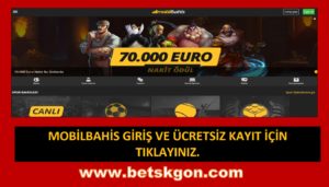 Mobilbahis Giriş, Kayıt, Üyelik, Bahis, Casino, Canlı, Poker